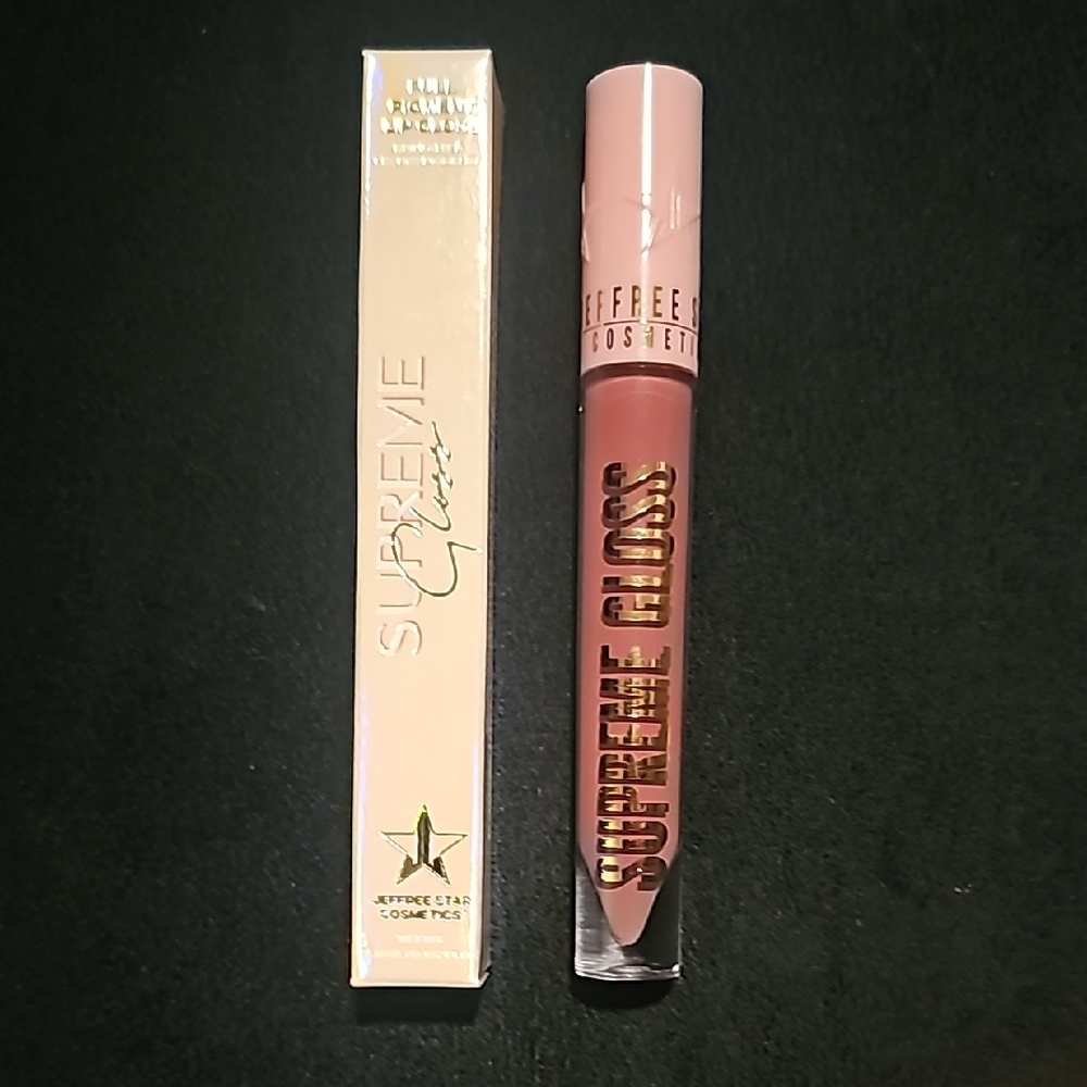 Authentic SOLD OUT New Jeffree Star Supreme Gloss in No Shame (Mauve Pink)
